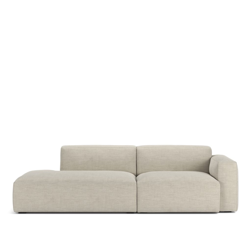 2-sits soffa – Brick 2-sits Öppen ände Vänster Sienna 102 Fast klädsel
