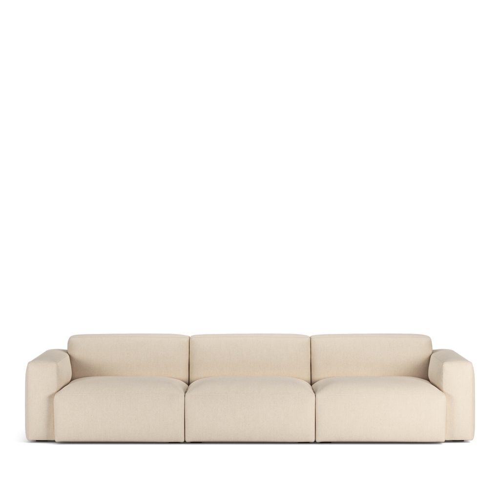 3-sits soffa – Brick 3-sits Shadow Natur Fast klädsel