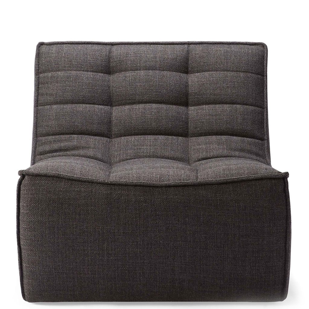 2-sits soffa – N701 1-sits – Grå