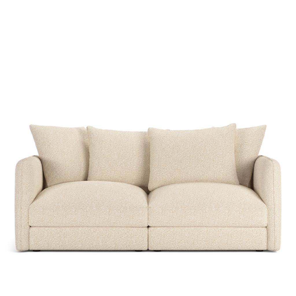 2-sits soffa – Pavarotti 2-sits Vellus 04 Fast klädsel