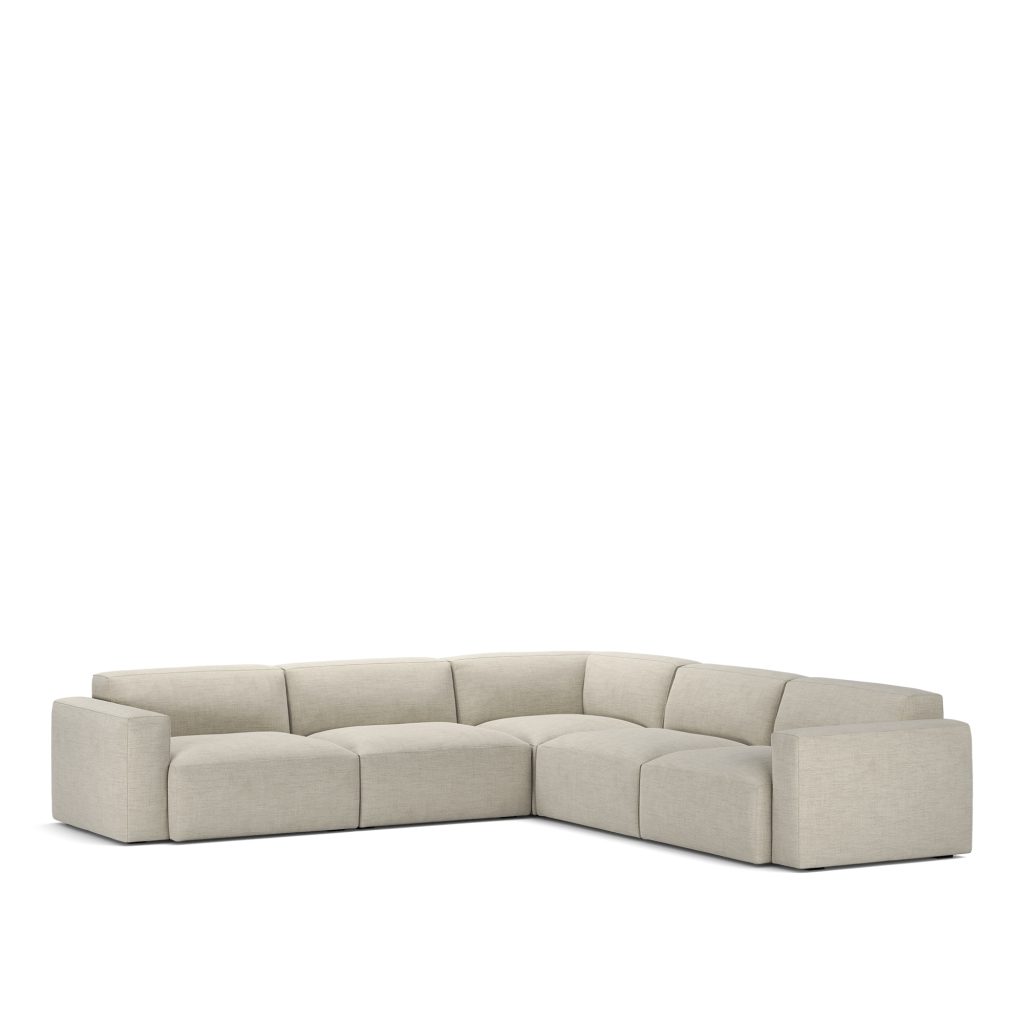 Hörnsoffa – Brick 5-sits Hörn Sienna 102 Fast klädsel