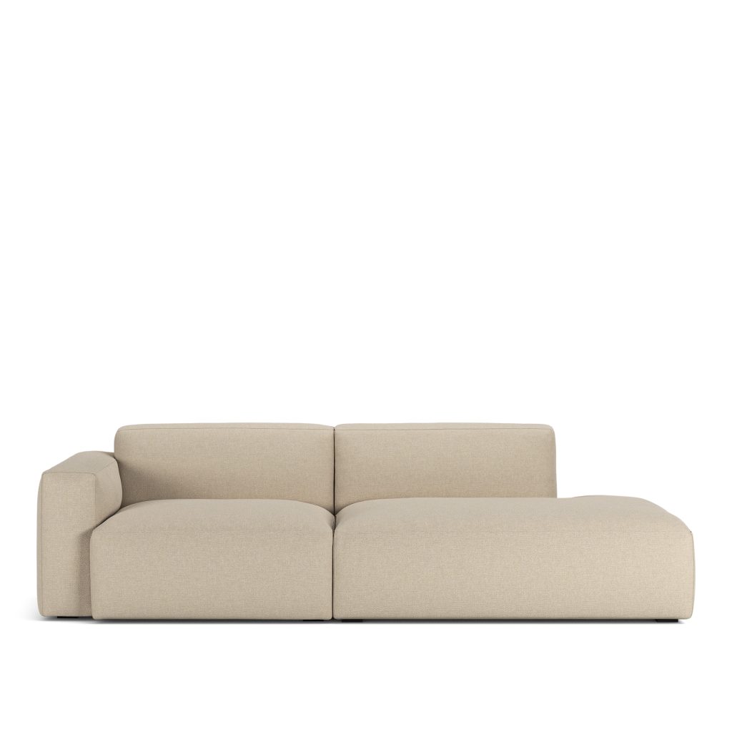 2-sits soffa – Brick 2-sits Öppen ände Höger Lario 107 Avtagbar klädsel