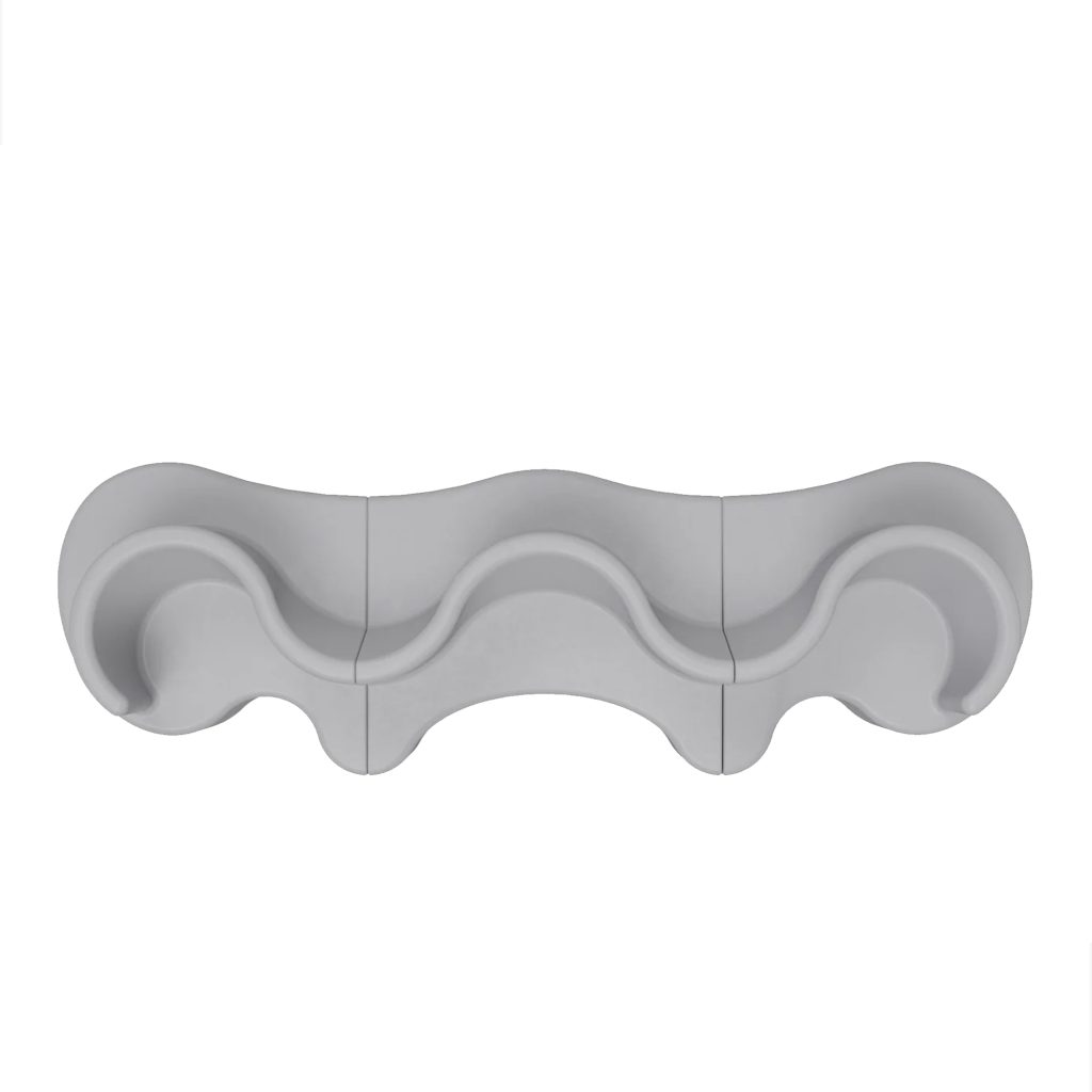 Soffa Utomhus – Cloverleaf In/Utomhussoffa – Vit