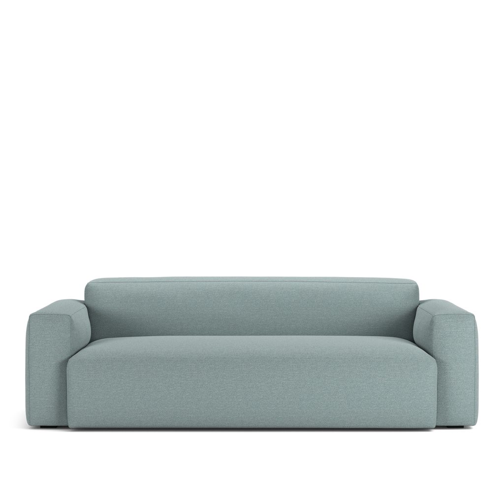 3-sits soffa – Brick 2,5-sits Lario 12 Fast klädsel – Blå