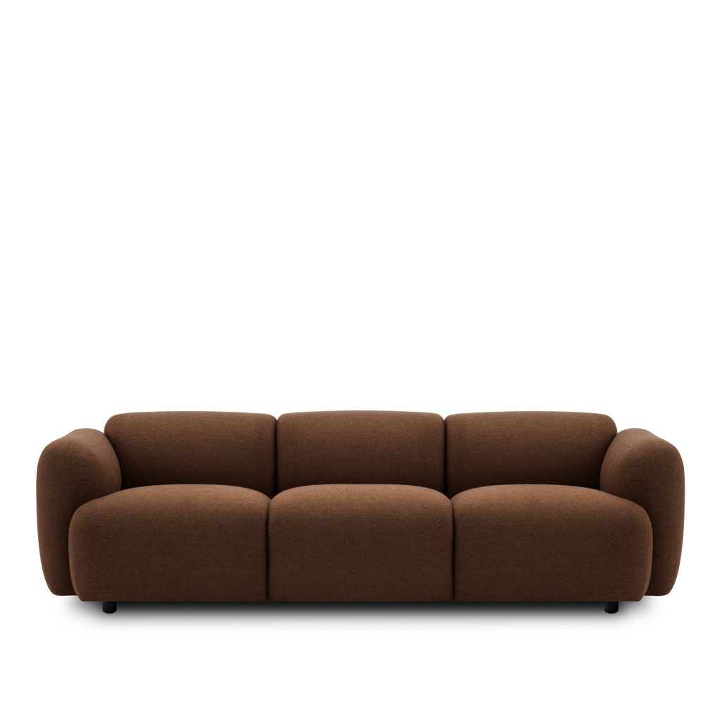 3-sits soffa – Swell 3-sits – Brun