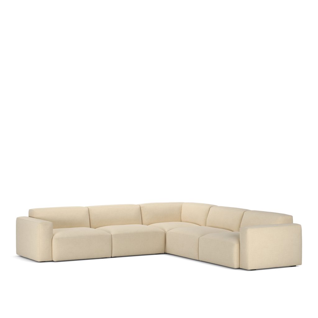 Hörnsoffa – Brick 5-sits Hörn Sienna 101 Fast klädsel