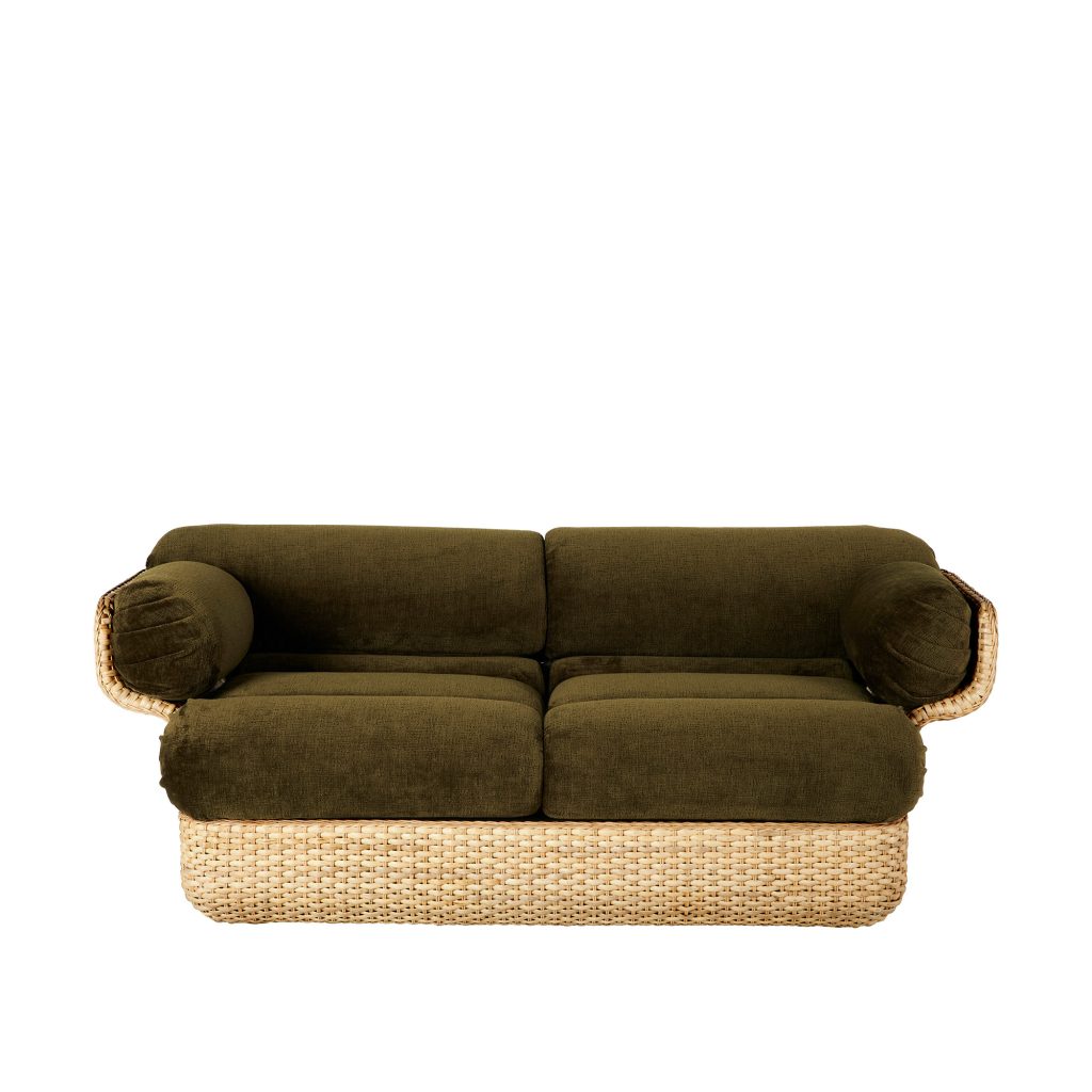 2-sits soffa – Basket – Brun