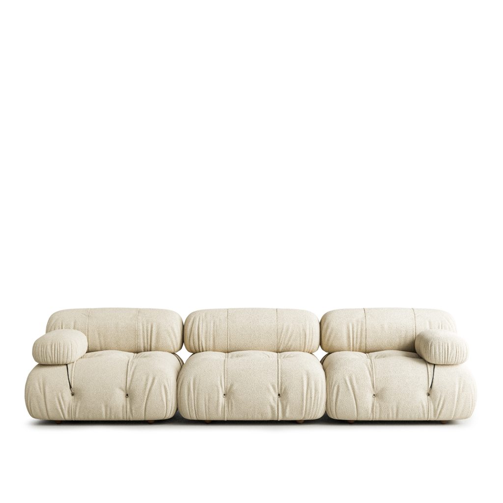 3-sits soffa – Camaleonda 3-sitssoffa Sila 100 Vit – Vit