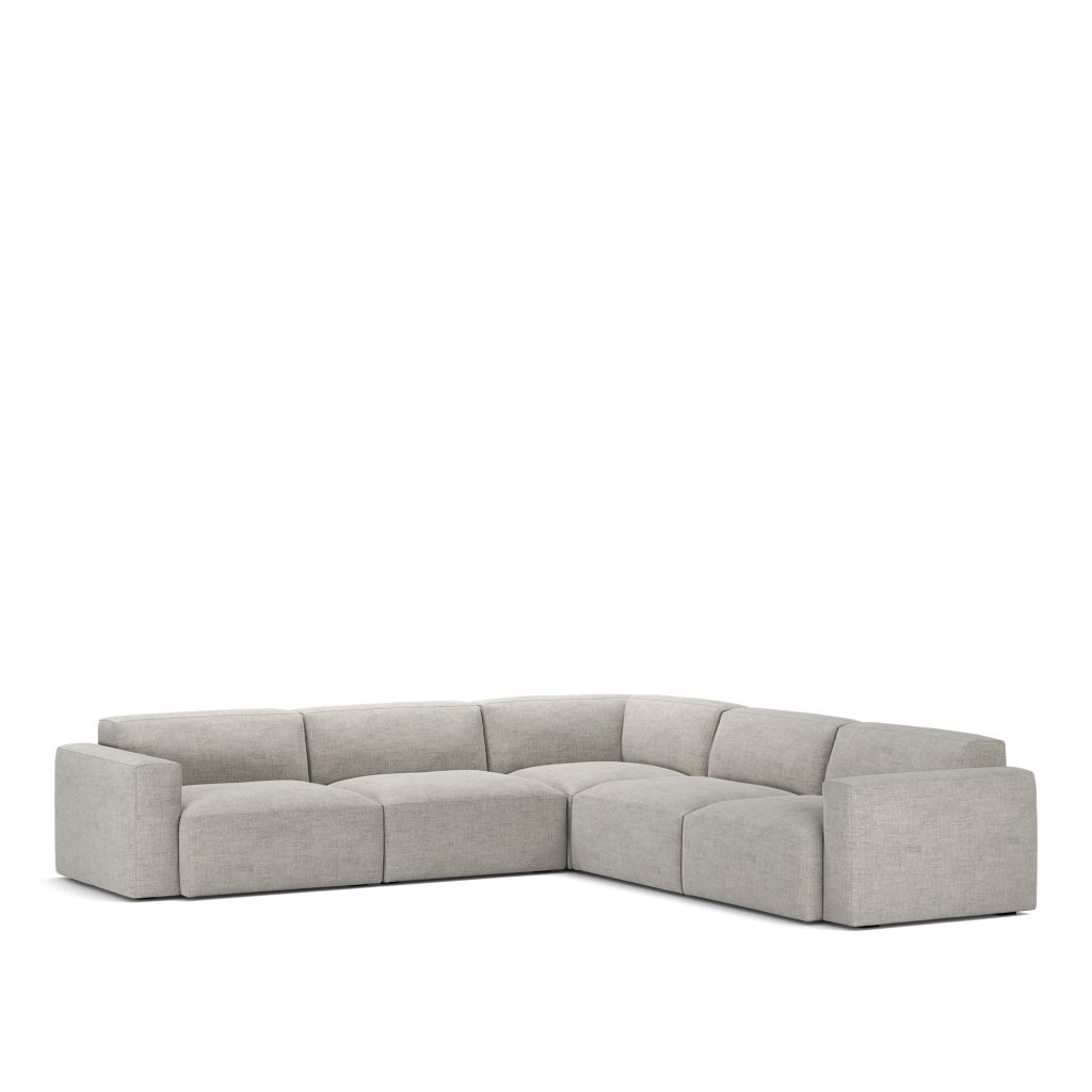 Hörnsoffa – Brick 5-sits Hörn Sienna 103 Fast klädsel