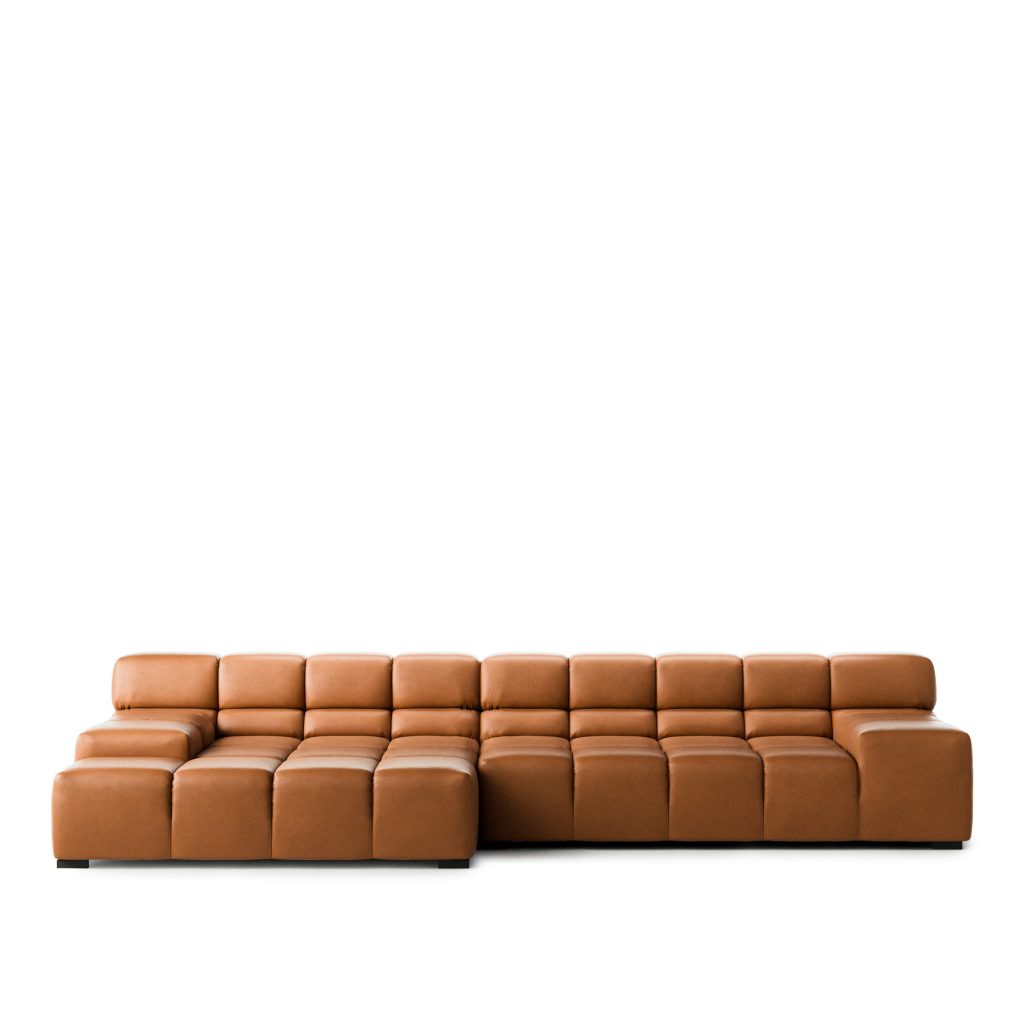 Divansoffa – Tufty-Time divansoffa Stor Läder Cognac Vänster