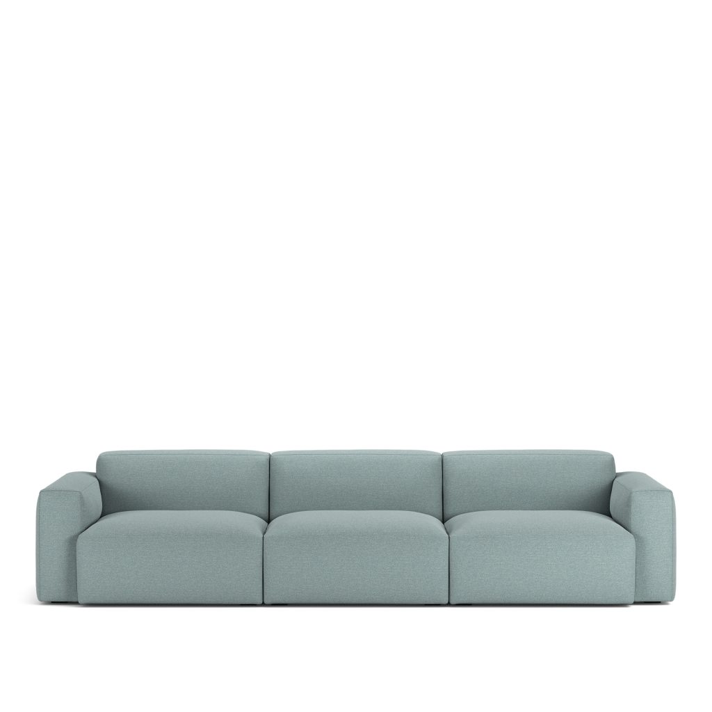 3-sits soffa – Brick 3-sits Lario 12 Fast klädsel