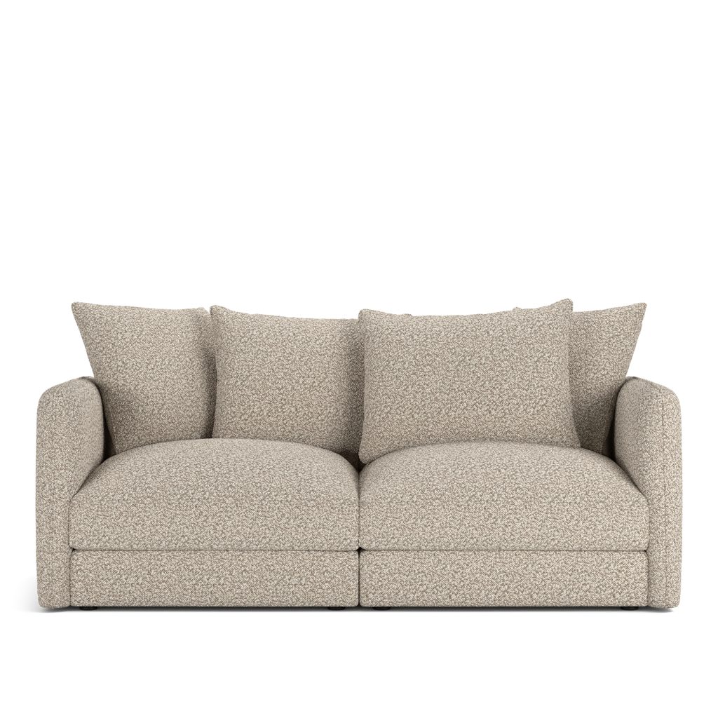 2-sits soffa – Pavarotti 2-sits Vellus 03 Fast klädsel