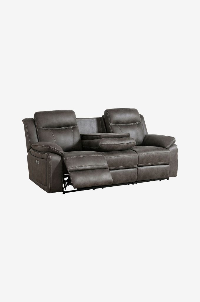 3-sits soffa – recliner soffa Harry – Brun