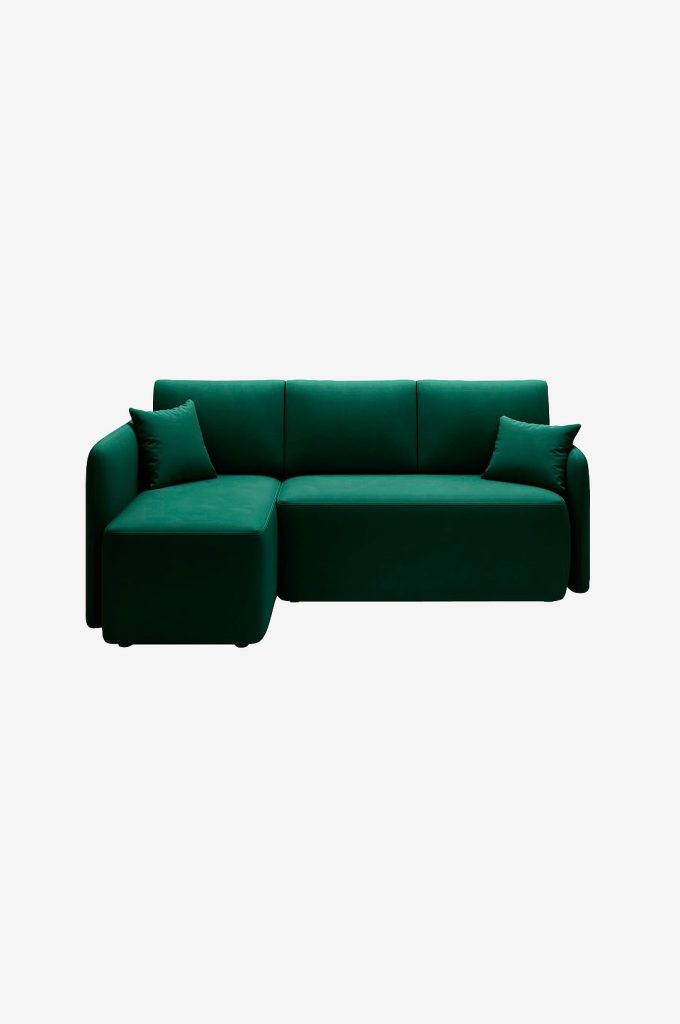 Bäddsoffa – Hadson hörn – Grön (11 999 kr)