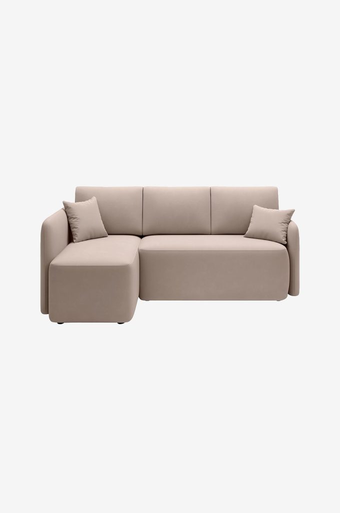 Bäddsoffa – Hadson hörn – Beige (11 999 kr)