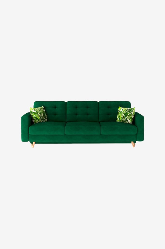Bäddsoffa – Asgard – Grön
