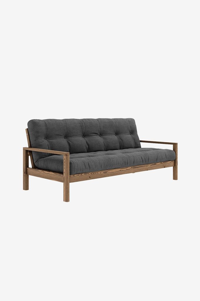 Bäddsoffa – KNOB – Svart (11 409 kr)