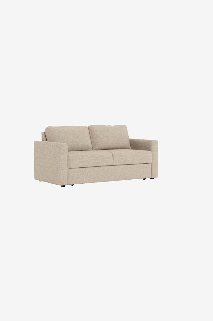 Bäddsoffa – Fleury bäddsoffa med armstöd, 105x88x85 cm – Beige