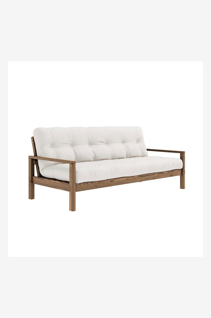 Bäddsoffa – KNOB – Vit (9 792 kr)