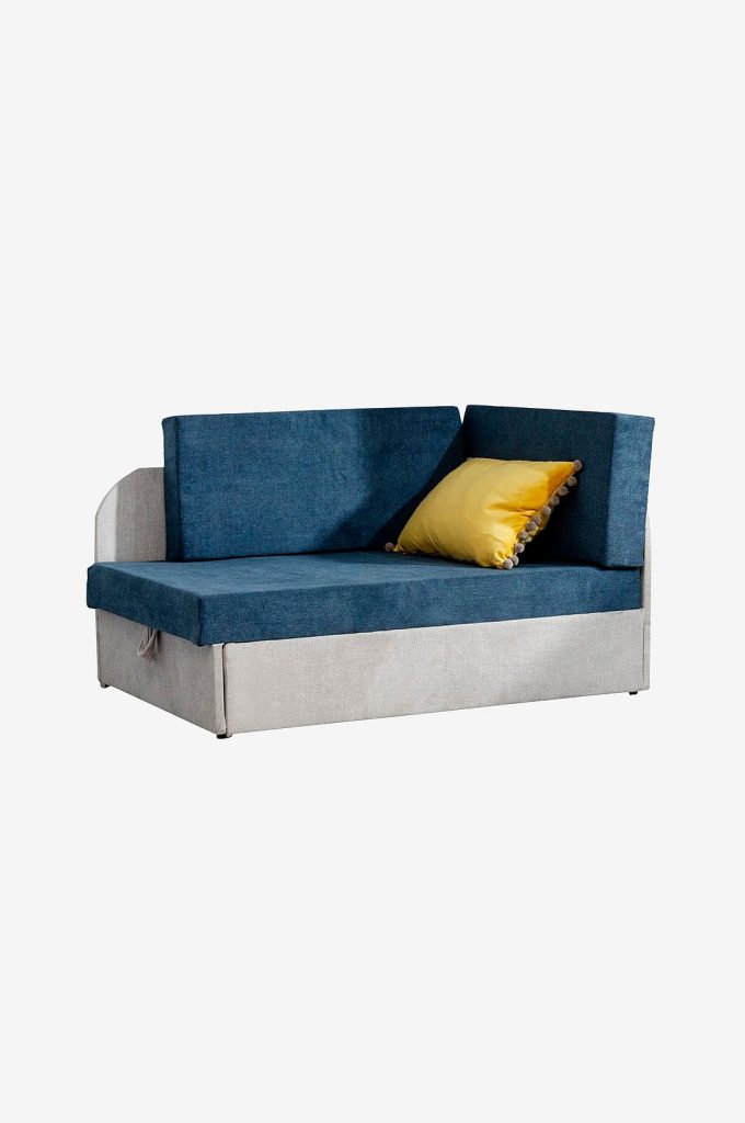 Bäddsoffa – Rosa – Blå (3 999 kr)