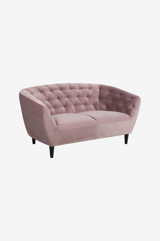 2-sits soffa – Ria – Röd