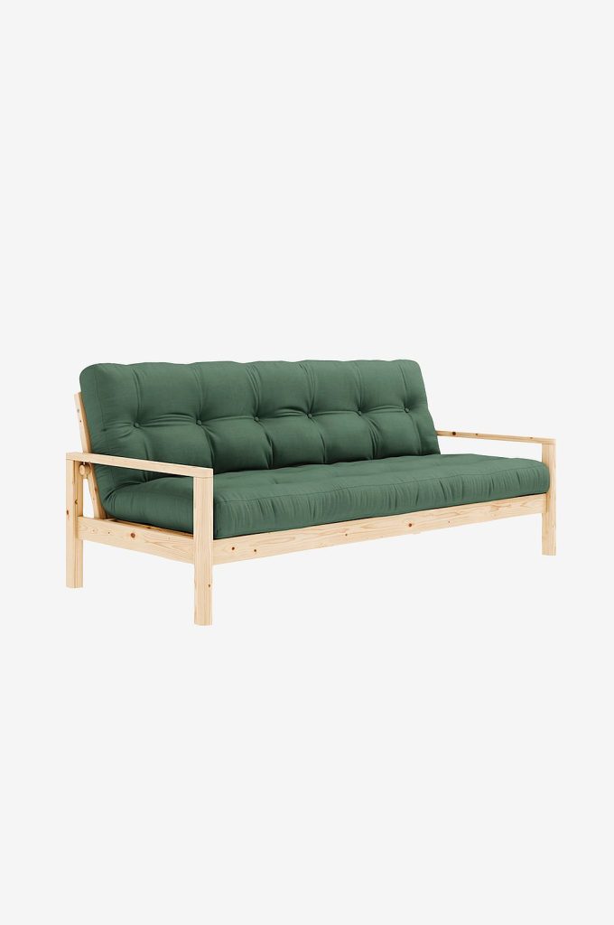 Bäddsoffa – KNOB – Grön (8 637 kr)