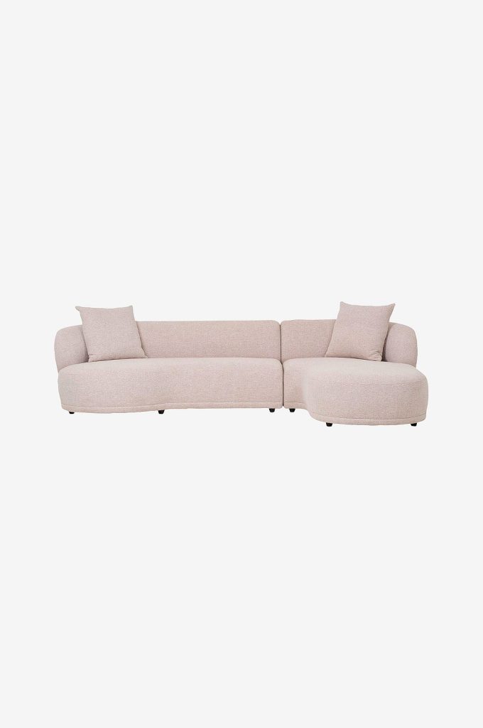 4-sits soffa – Lounge Soffa, Kingston, vänsterläge – Beige