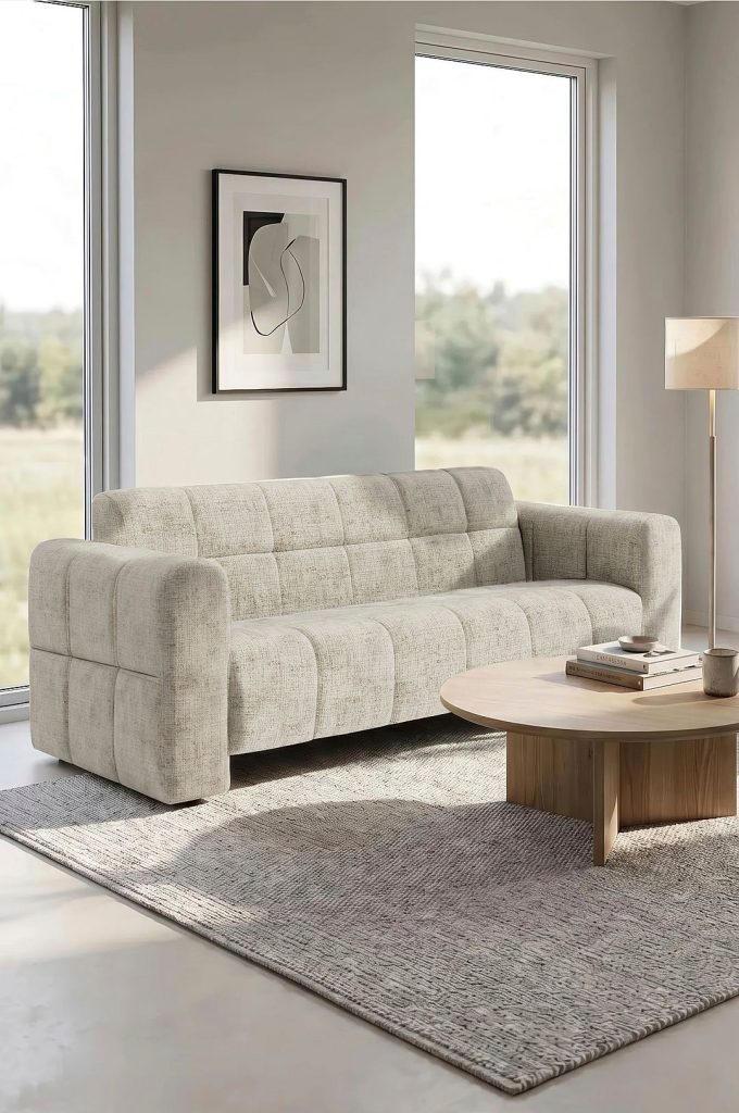2-sits soffa – Nova 2,5-sitsig – Beige (7 999 kr)