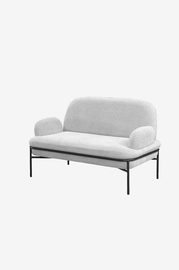 2-sits soffa – Aster – Vit