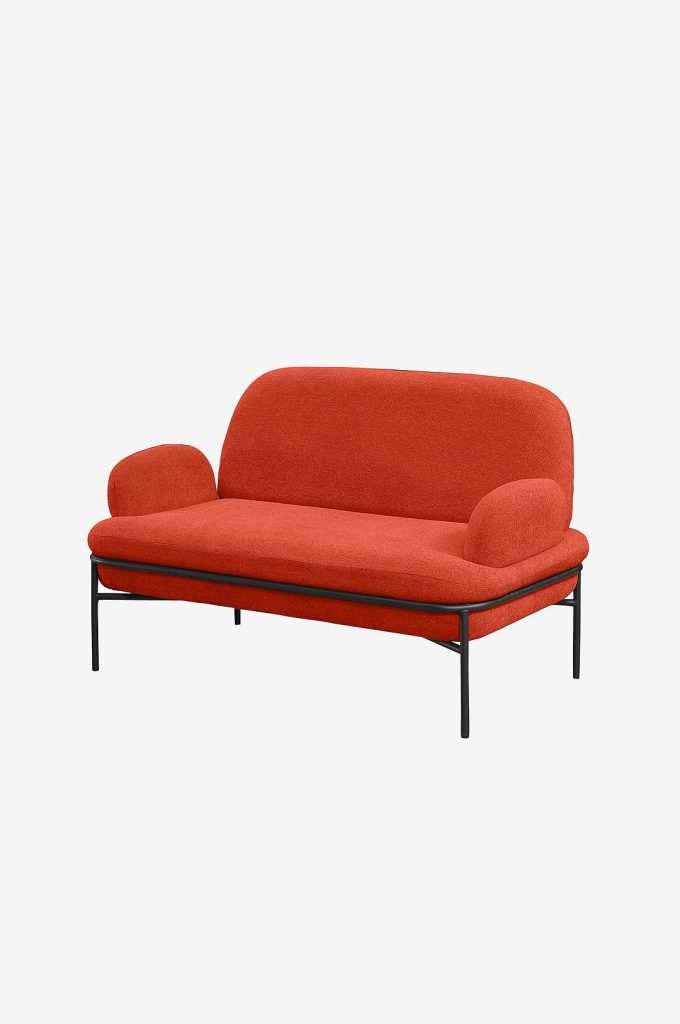 2-sits soffa – Aster – Orange
