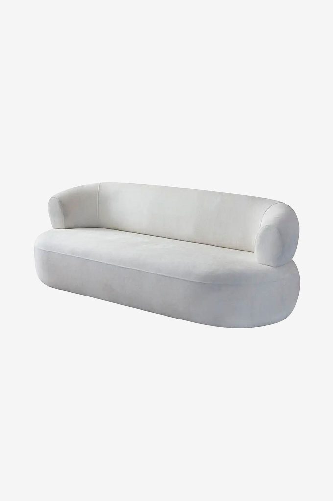 3-sits soffa – Roma – Vit