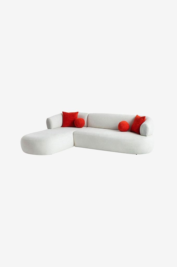 Divansoffa – Roma Vänster – Vit
