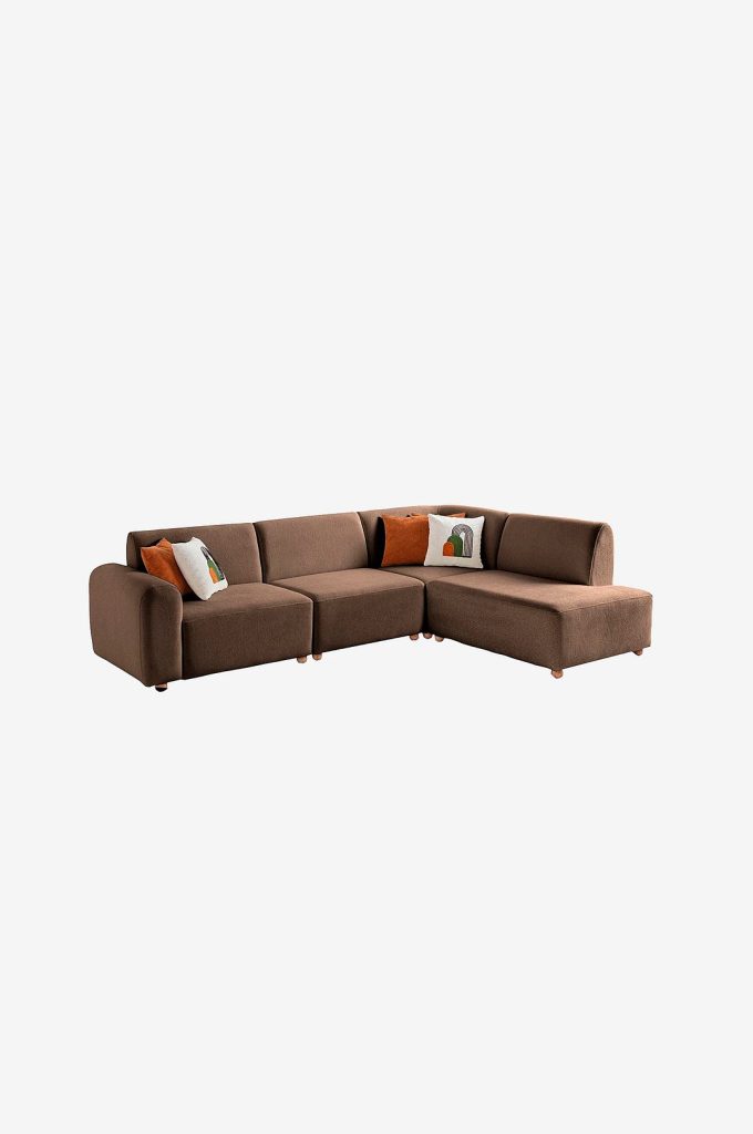 Divansoffa – S Loft Höger – Brun