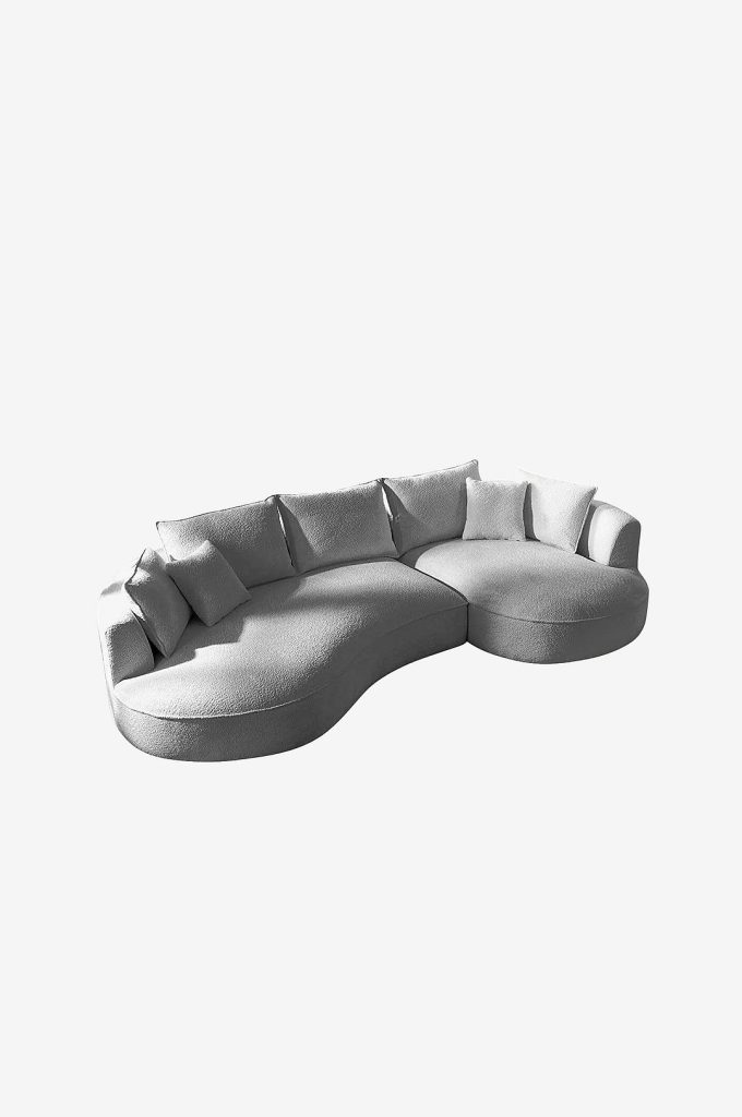Hörnsoffa – Venedik Höger – Grå (31 499 kr)