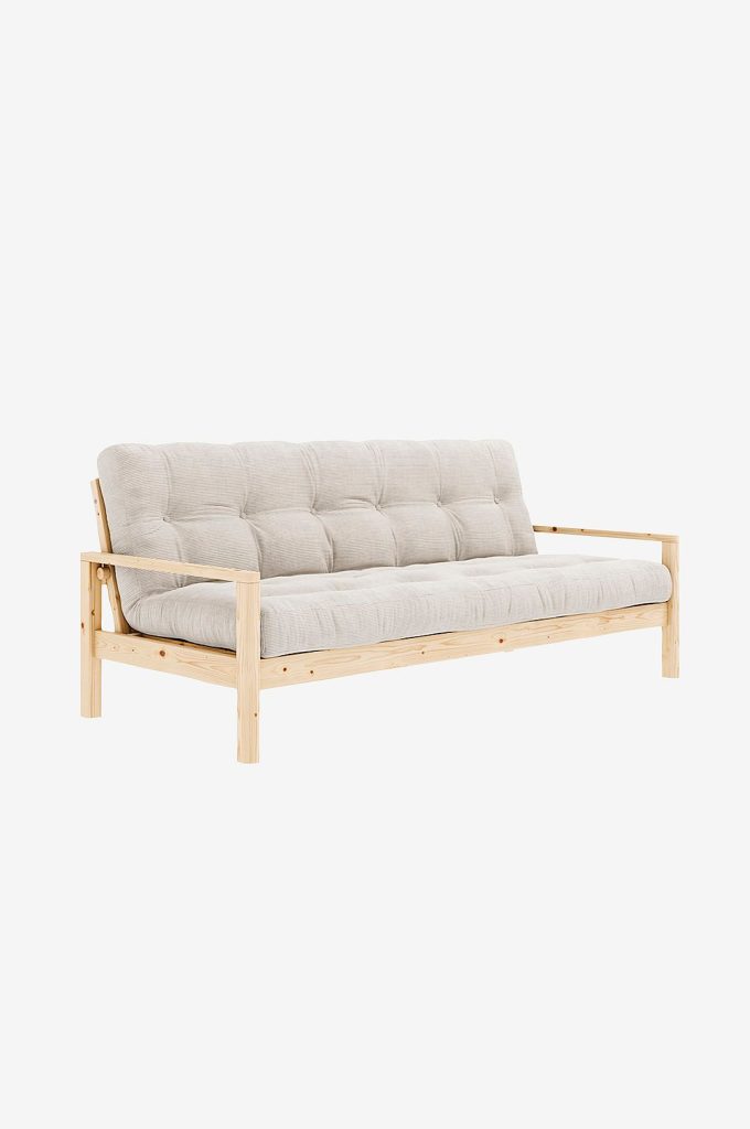 Bäddsoffa – KNOB – Vit (10 247 kr)