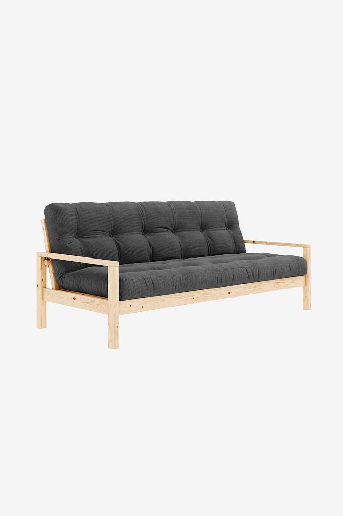 Bäddsoffa – KNOB – Svart (10 247 kr)