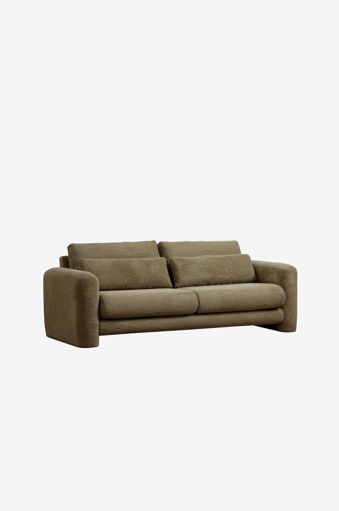 3-sits soffa – 3-sits, Villie – Grön
