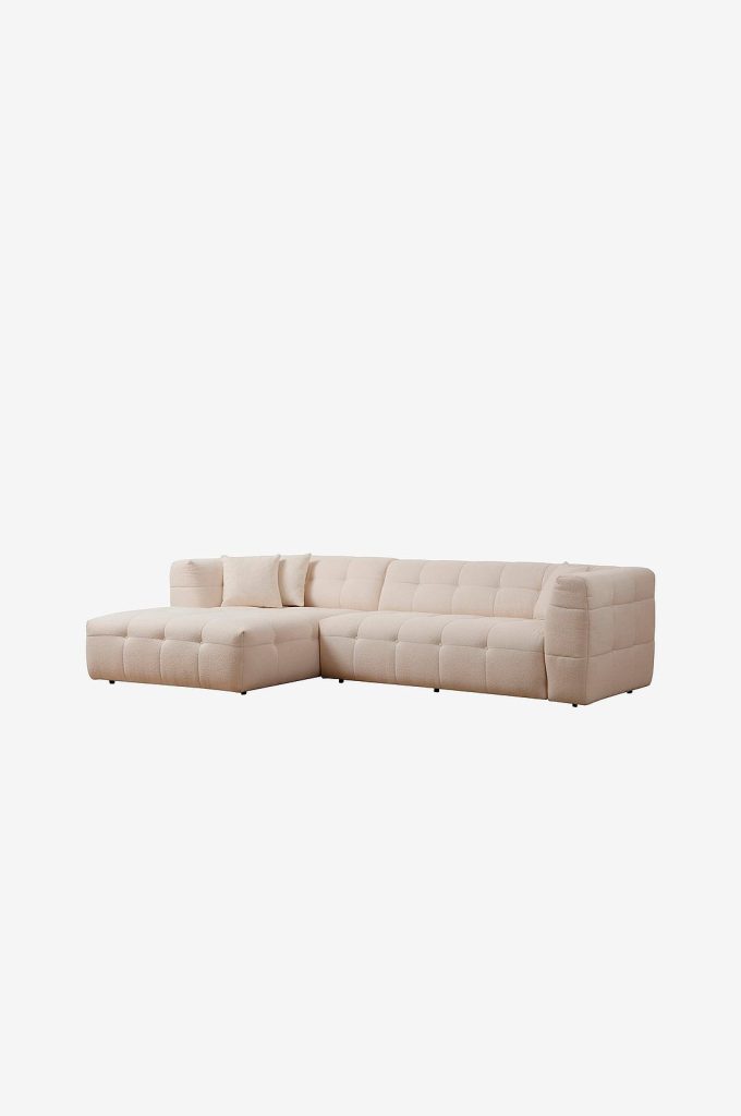 Divansoffa – vänster, Cady – Beige