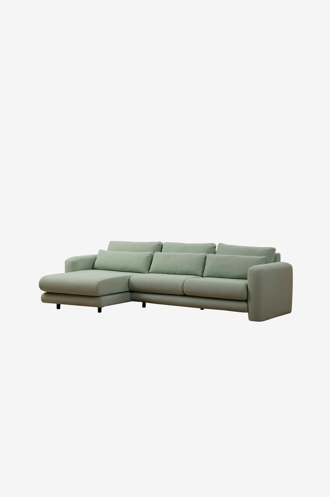 Divansoffa – vänster, Maisy – Grön