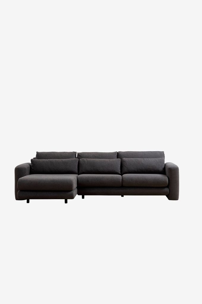 Divansoffa – vänster, Maisy – Grå