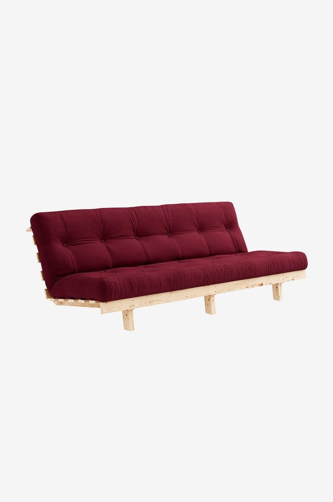 Bäddsoffa – Lean – Röd