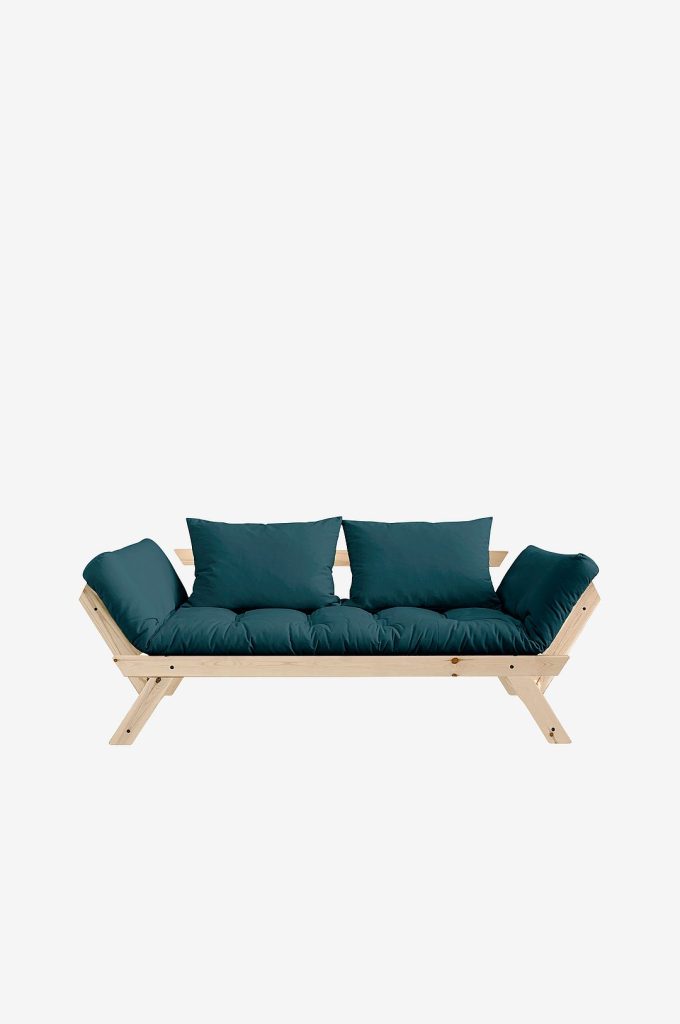 Bäddsoffa – Lounge-bäddsoffa Bebop Natur Bas – Blå (9 899 kr)