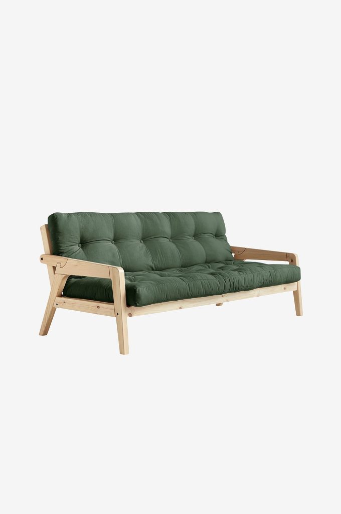 Bäddsoffa – Grab Natur Bas – Grön