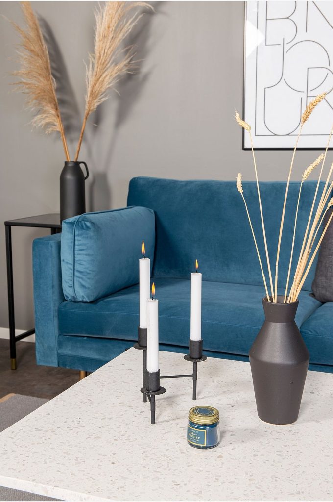3-sits soffa – Boel, 3-sits – Blå