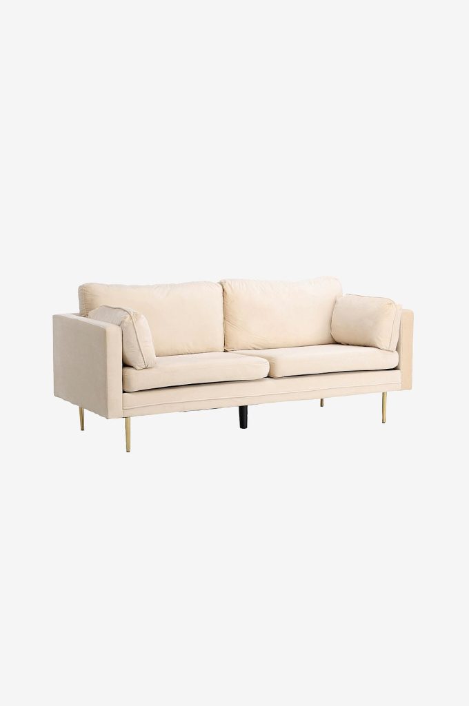 3-sits soffa – Boel, 3-sits – Vit