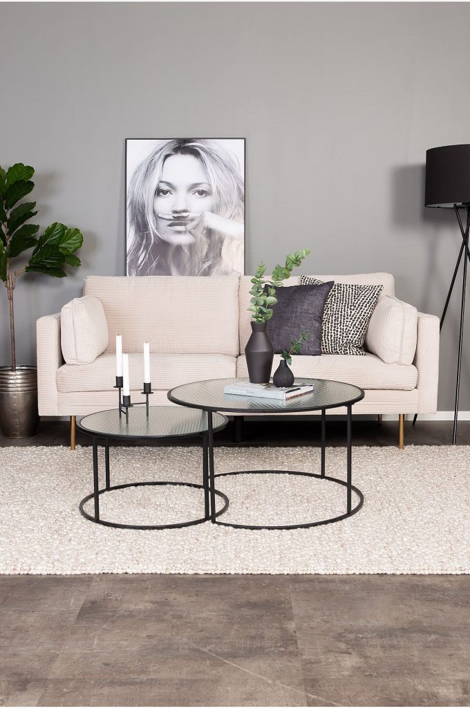 2-sits soffa – Boel, 3-sits – Natur