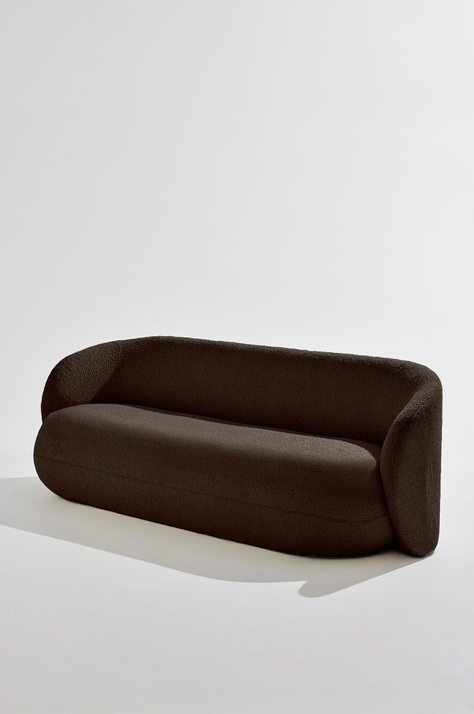 3-sits soffa – Bloom soffa – Brun (13 999 kr)