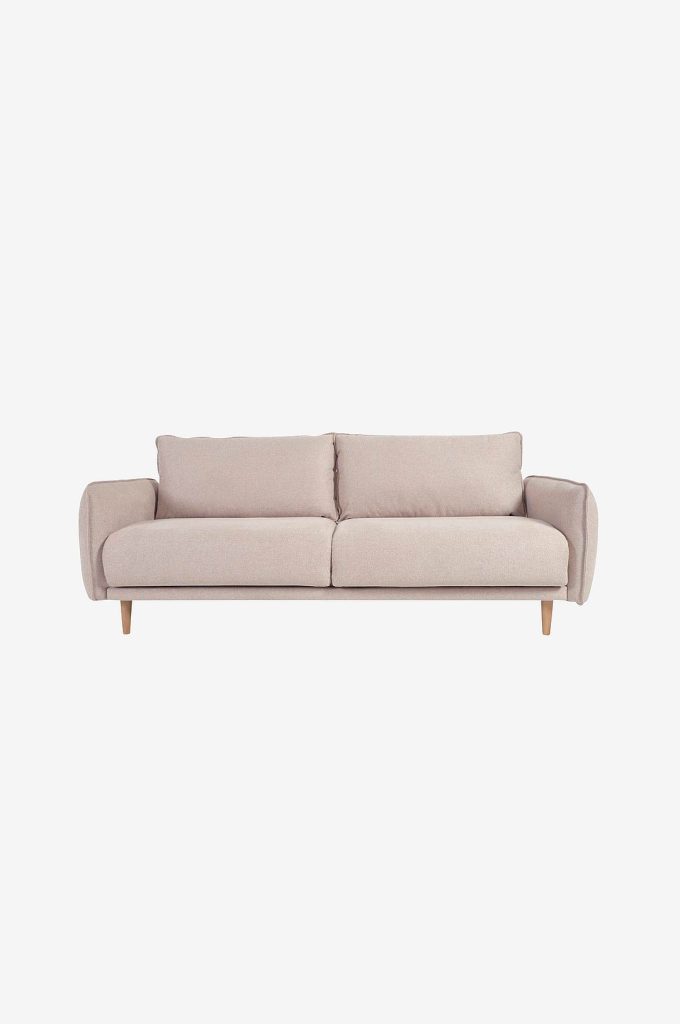 3-sits soffa – Carlota, 3-sits – Brun