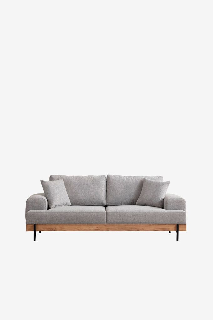3-sits soffa – ig soffaJagger – Grå