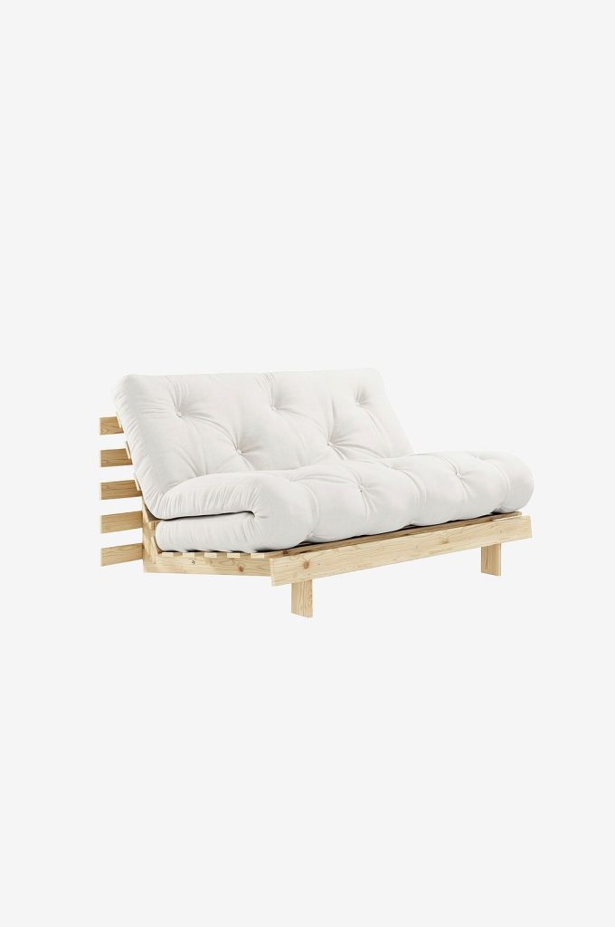 Bäddsoffa – Roots 140 Rå Bas – Beige (7 119 kr)